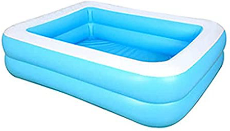 LEMI Piscina hinchable familiar azul