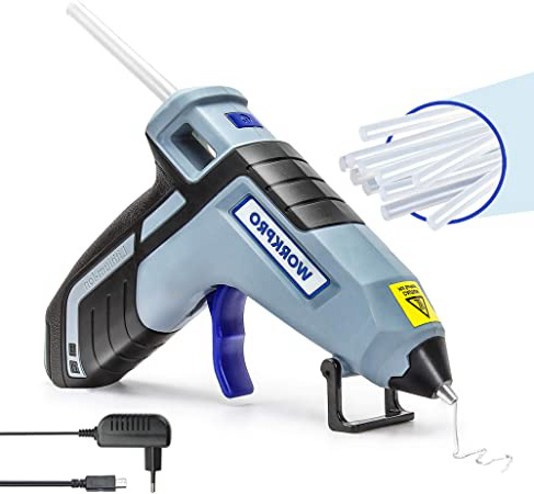 WORKPRO Pistola de Silicona Caliente