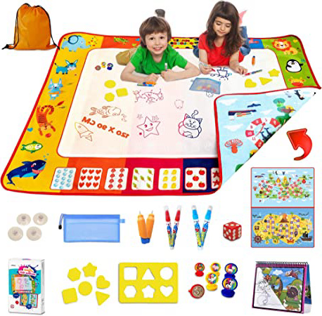 Pizarra Mágica Infantil 120x90cm Doble