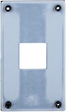 Placa posterior para soporte de