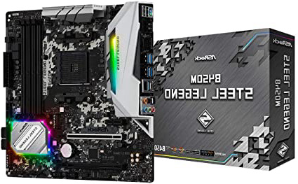 Asrock B450M Steel Legend, Placa