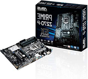 Asus Intel Z270 ATX - Placa con Aura Sync, DDR4 3866MHz, dual M.2, Intel Optane memory ready, HDMI, SATA 6Gb/s, USB 3.1 Type-C