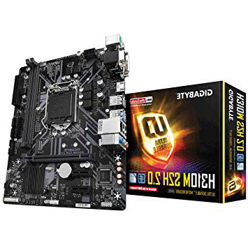 Gigabyte H310M S2H 2.0 - Placa Base (DDR4-SDRAM, DIMM, 2133, 2400, 2666 MHz, Dual, 32 GB, Intel)