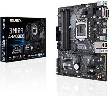 Asus Intel B360 mATX - Placa con Aura Sync RGB header, DDR4 2666MHz, M.2 , HDMI, Intel Optane memory ready, SATA 6Gbps y USB 3.1 Gen 2