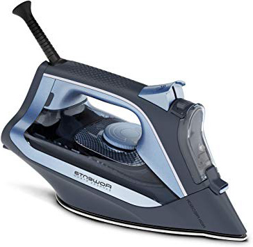 Rowenta Express Steam DW4320 plancha de vapor 2500 W, suela Microsteam 300 láser, salida vapor 40 g/min, golpe vapor 160 g/min, plancha vertical, sistema antical integrado, gran deslizamiento