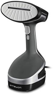 Rowenta Access Steam+ DR8150D1 - Cepillo de vapor, plancha vertical 1600 W, depósito 190 ml, elimina arrugas, olores y desinfecta, accesorio prendas delicadas y gruesas, cable de 3 m