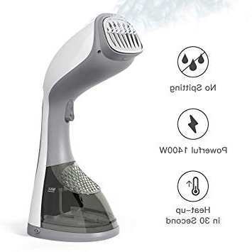 dodocool Plancha Vertical Vapor Depósito de 280ML,Plancha de Mano,Plancha de Ropa Vertical&Horizontal,Calienta en 25 Segundos,Plancha de Viaje Portátil 1400W