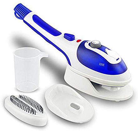 Plancha de Vapor portátil Mini multifunción Vaporizador de Tela de Mano para Ropa Calentamiento rápido Potente vaporizador de Ropa para el hogar Cepillo de Hierro con Placa de cerámica