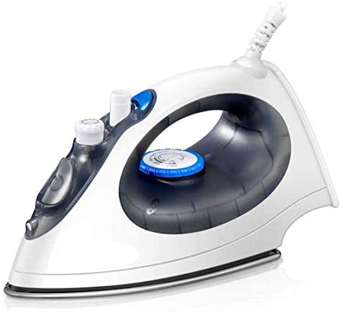Deik Planchas de Ropa, 2000W Plancha Ropa Vapor, Vapor Vertical y Golpe de Vapor 120g/min con Anti-Escala, Anti Goteo, Auto Limpieza, Apagado automático,para Hogar y Viaje, Capacidad 170 ml