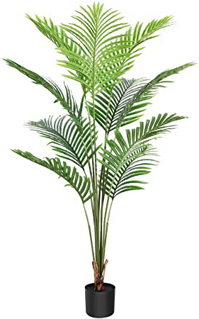 CROSOFMI Plantas Artificiales Grande Areca