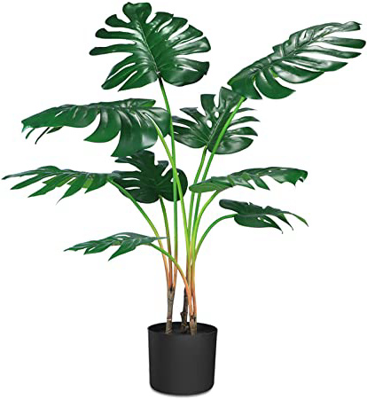 CROSOFMI Plantas Artificiales Grande Decorativas