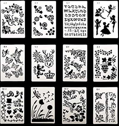 Plantillas de pintura de dibujo,