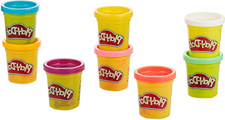 Play-Doh Pack 8 Botes Arcoiris