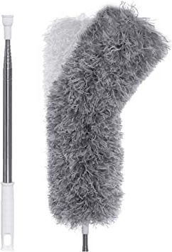 LIUMY Plumero atrapapolvo Extensible,Ajustable Lavable