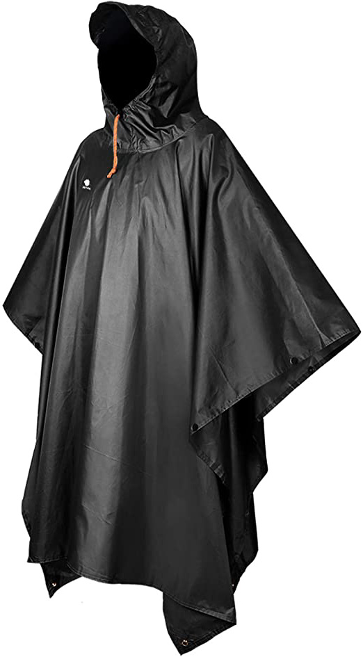 Anyoo Poncho de Lluvia Reusable