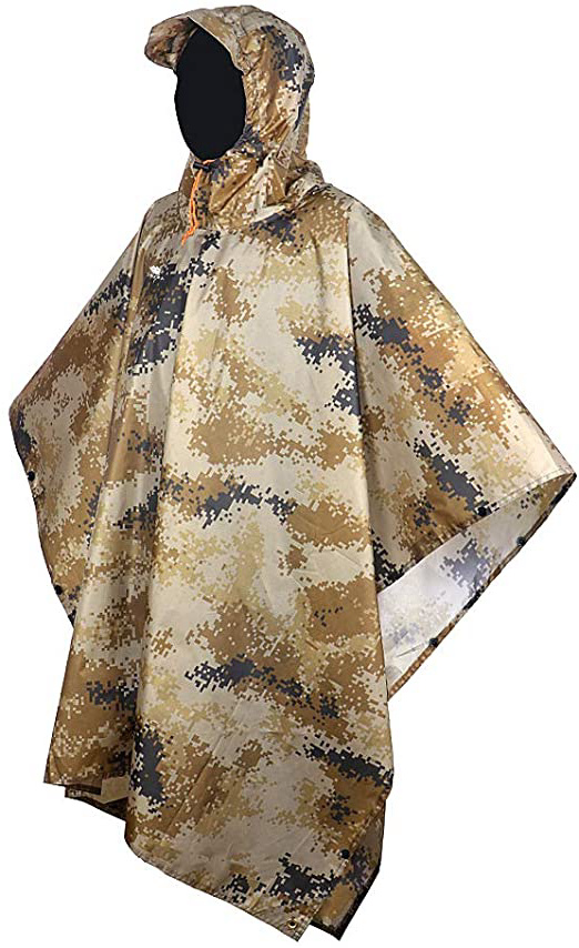Anyoo Poncho de Lluvia Reusable
