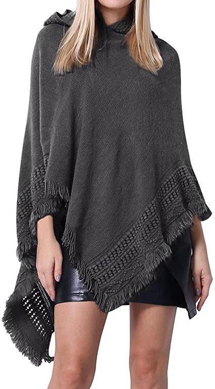SUNNYME Poncho de Las Mujeres
