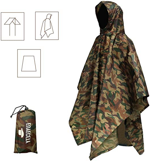 Euyecety Poncho de Lluvia Impermeable,3