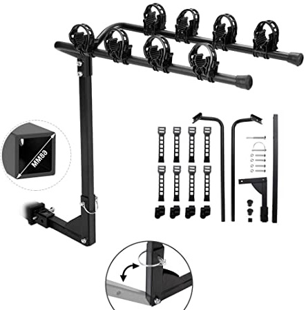 WVIVW Portabicicletas Porton Trasero Universal