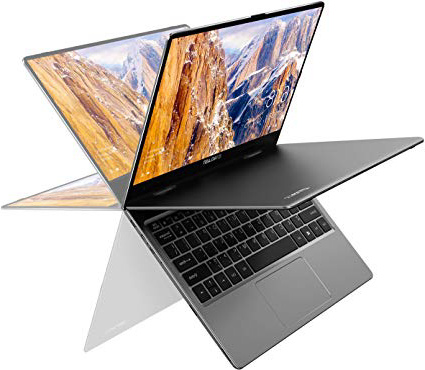 TECLAST Ordenador Portátil 11.6’’ F5 8GB RAM 256GB SSD Pantalla Táctil Diez Toque Ultrabook 360° Convertible1920x1080 IPS Intel N4100 Win10 Dual-Band WiFi Bluetooth 4.2 Cuerpo Totalmente Metálico