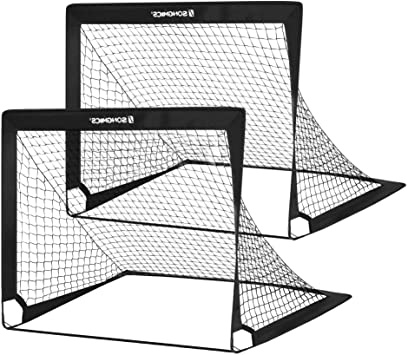 SONGMICS Juego de 2 porterías
