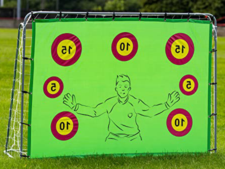 Portería de fútbol con Objetivos,
