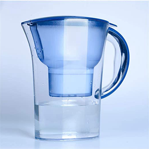 Pote Del Filtro De Agua QSDFF 2018, Elemento De Filtro, Pote Del Filtro De Agua, Filtro De Carbón Activado De La Cocina Del Hogar, Filtro Del Purificador Del Agua,Blue,Netkettle+Movement