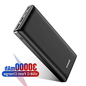 Baseus Batería Externa 30000mAh,Power Bank Cargador Móvil Portátil con USB C PD para iPhone iPad Samsung Dispositivos Android Tablets y Más Nergo