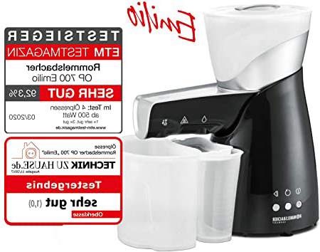 Rommelsbacher OP 700 Emilio - Prensa eléctrica de aceite, negro / plata, 230 V, 650 W