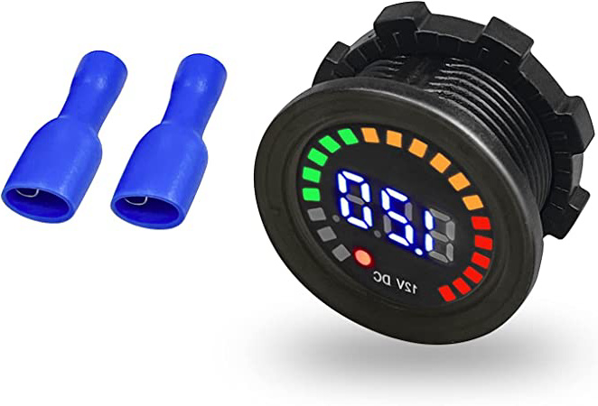 ZOETOOL Medidor de voltímetro 12vDC
