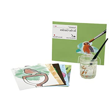 Active Minds En El Jardín Aquapaint: Pintura de Agua Reutilizable / Actividad artística para Personas ancianas con Demencia / Alzheimer’s