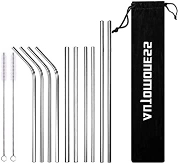 Automoness 10 Pcs Pajitas de