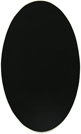 6 rodilleras color Negro termoadhesivas