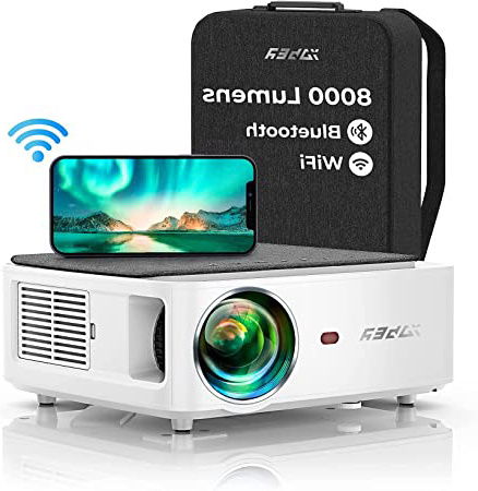 Proyector WiFi Bluetooth 1080P, YABER