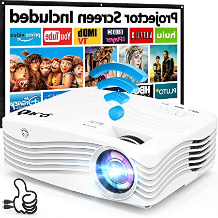 Proyector WiFi 1080P Nativo, 7500