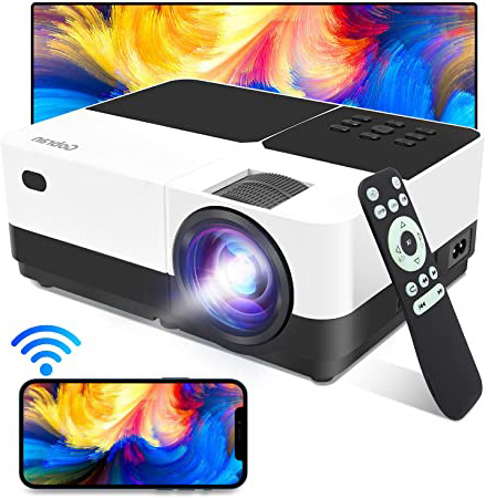 Proyector WiFi Soporta 1080P Full