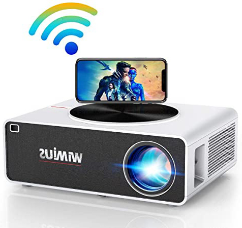 Proyector WiFi 1080P, 7500 Lúmenes