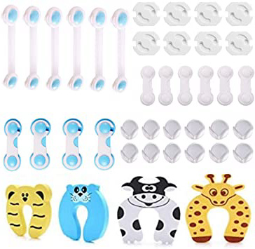 40 Pcs Kit Seguridad Bebe,
