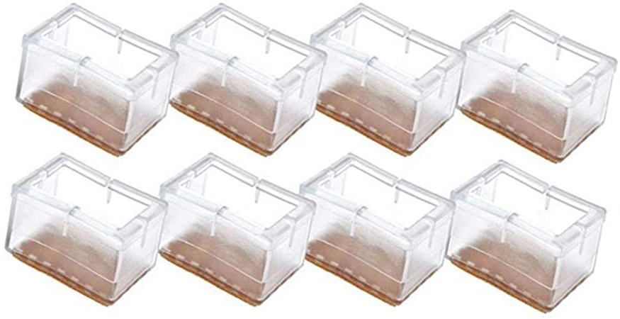 8 unidades silla pierna Tapones pies