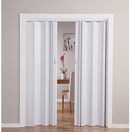 Puerta doble plegable, efecto de