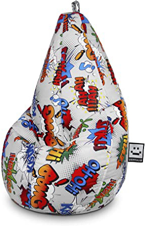 HAPPERS Puff Pera Estampado para
