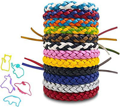 Pulseras Antimosquitos, 12pcs Pulseras Repelente