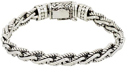 Pulsera para hombre de plata