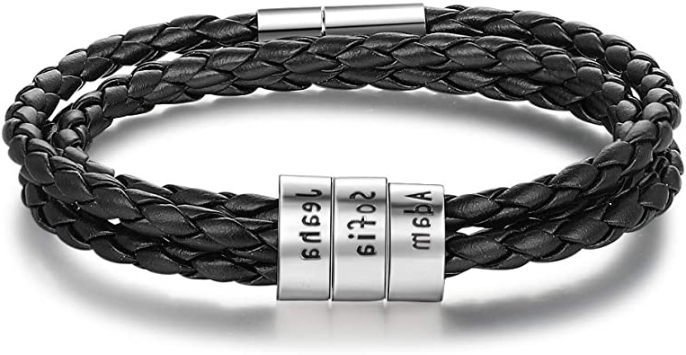 DaMei Personalizada Pulseras para Hombre