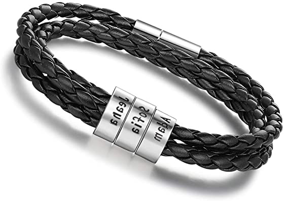 DaMei Personalizada Pulseras para Mujer