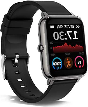 Smartwatch, Reloj Inteligente con Pulsómetro,