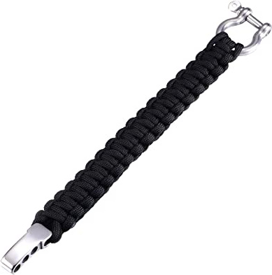 DonDon Paracord Pulsera de Supervivencia