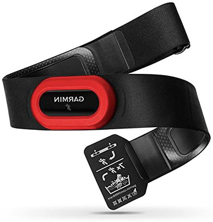 Garmin HRM Run Pecho Negro/Rojo - Monitor de ritmo cardíaco (30 mm, 12 mm, 59 g, CR2032, 1 año(s), Negro, Rojo)