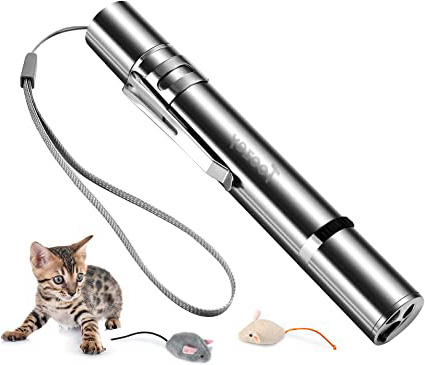 Toozey LED Pointer Gatos Juguetes