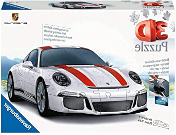 Ravensburger-12528 9 Puzzle 3D Porsche